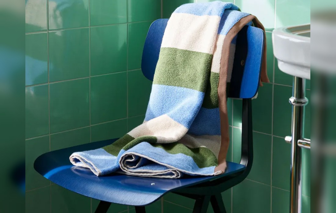 Аксессуар для ванной модель Trio Bath Sheet - Towel от фабрики Hay