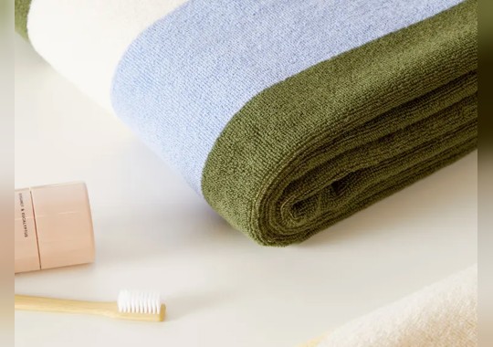 Аксессуар для ванной модель Trio Bath Sheet - Towel от фабрики Hay