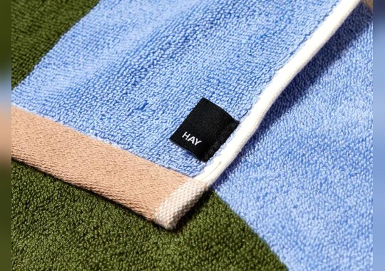Аксессуар для ванной модель Trio Bath Sheet - Towel от фабрики Hay