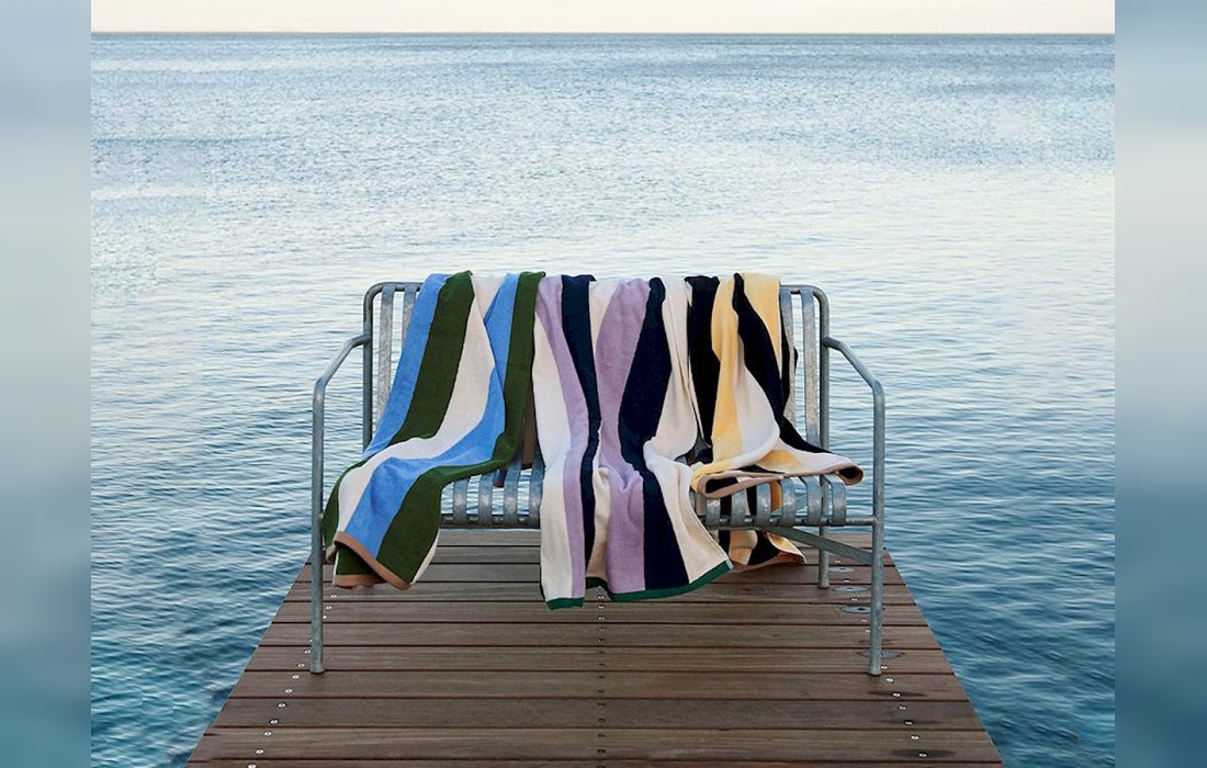 Аксессуар для ванной модель Trio Bath Sheet - Towel от фабрики Hay