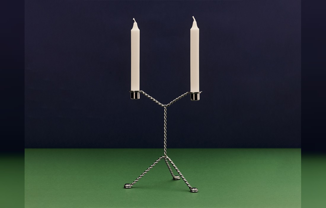 Подсвечник модель Wire Candle Holder от фабрики Hay
