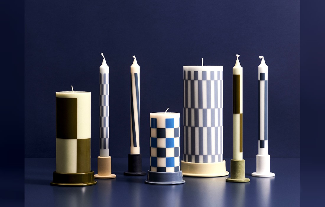 Подсвечник модель Column Candle Holder от фабрики Hay
