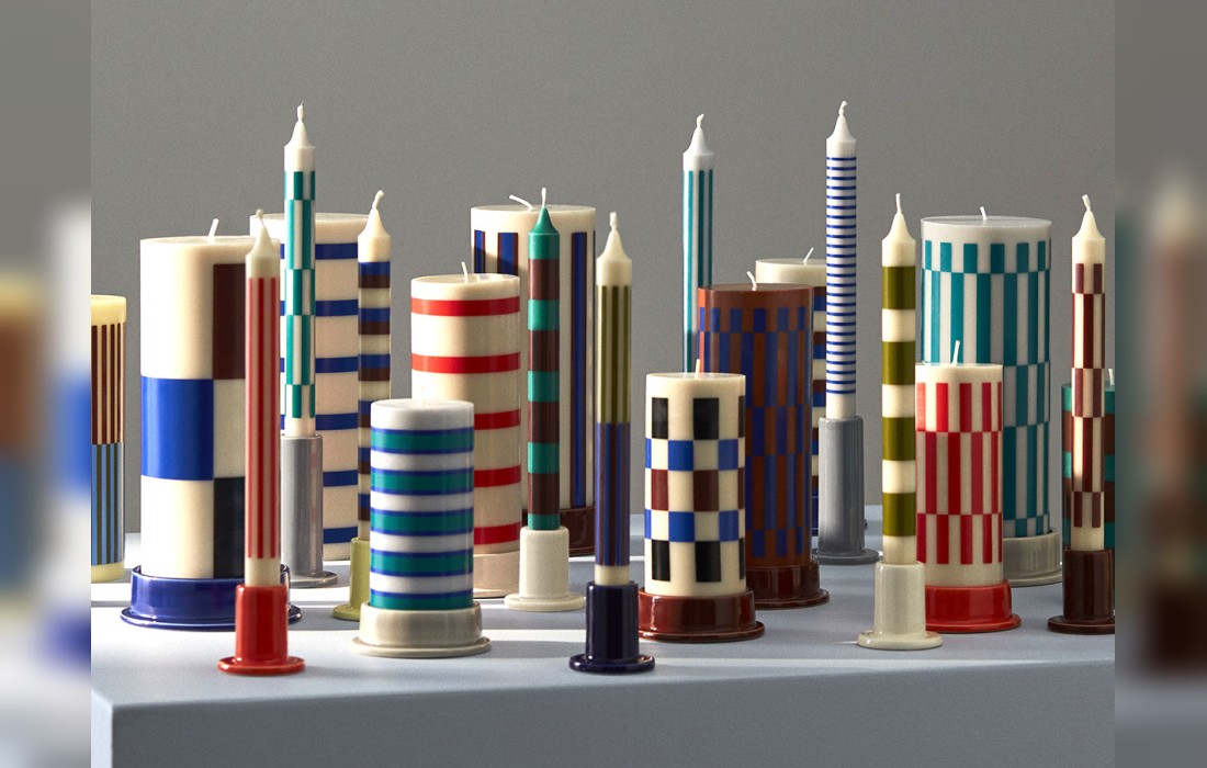 Подсвечник модель Column Candle Holder от фабрики Hay