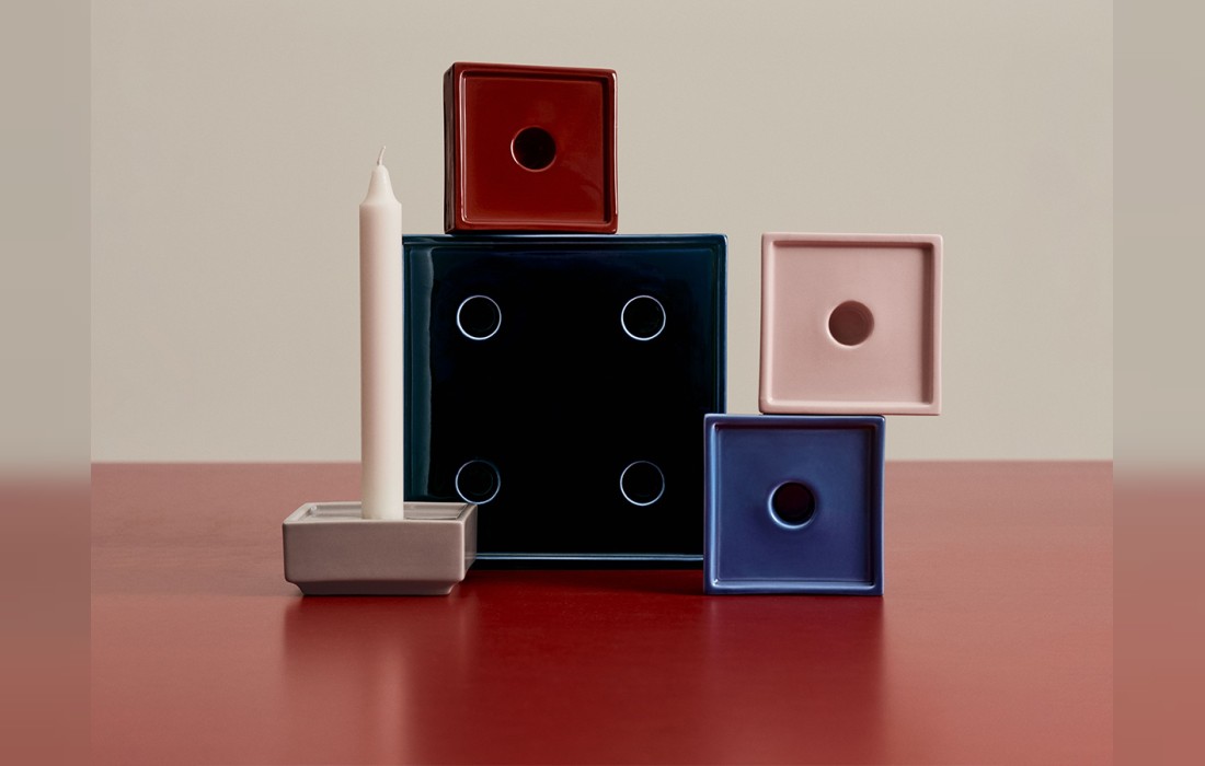 Подсвечник модель Mattone Candle Holder - S от фабрики Hay