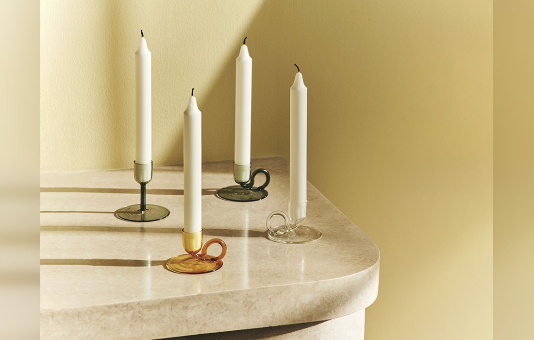 Подсвечник модель Tiny Straight Candle Holder от фабрики Hay