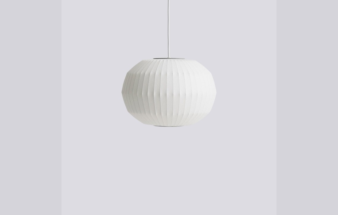Подвесной светильник модель Nelson Angled Sphere Bubble pendant lamp от фабрики Hay