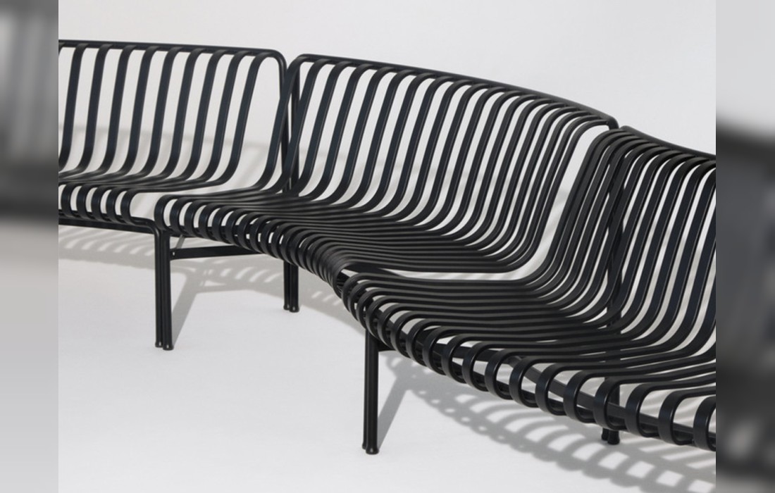 Банкетка модель Palissade Park Dining Bench In Add On от фабрики Hay