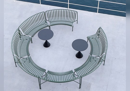 Банкетка Palissade Park Dining Bench In Add On от Hay image 3