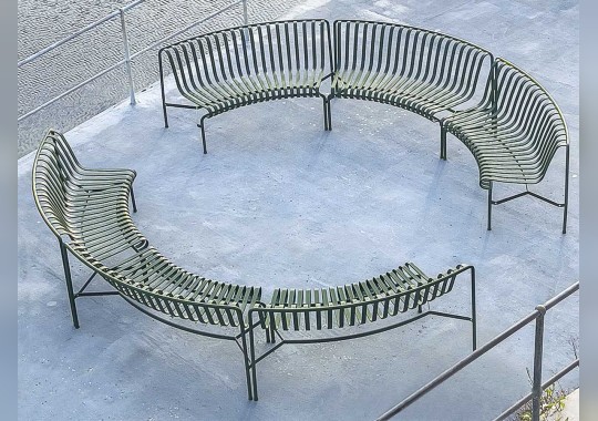 Банкетка Palissade Park Dining Bench In Add On от Hay image 4