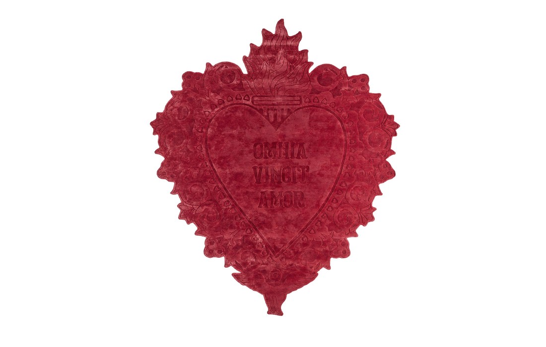 Ковер от фабрики Sitap Carpet Couture Italia модель Devotion Omnia Red Limited Edition