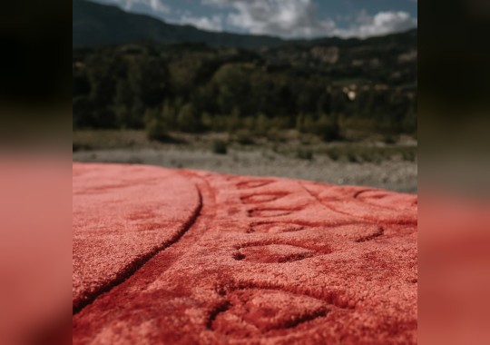Ковер Sitap Carpet Couture Italia Devotion Omnia Red Limited Edition image 3