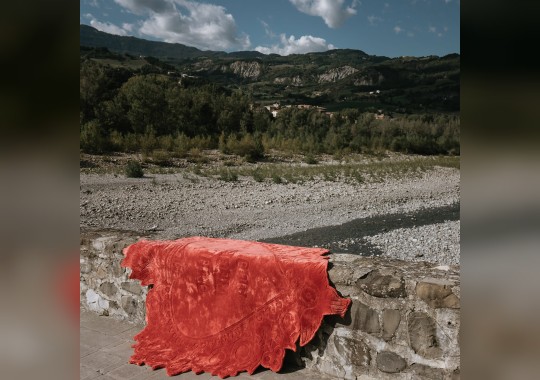 Ковер Sitap Carpet Couture Italia Devotion Omnia Red Limited Edition image 4
