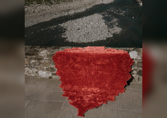 Ковер Sitap Carpet Couture Italia Devotion Omnia Red Limited Edition image 5