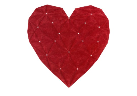 Ковер Sitap Carpet Couture Italia Regina di Cuori Diamond Red image 1