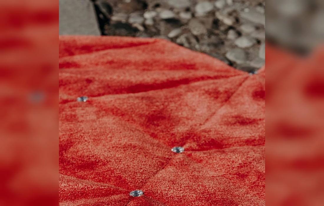 Ковер от фабрики Sitap Carpet Couture Italia модель Regina di Cuori Diamond Red 