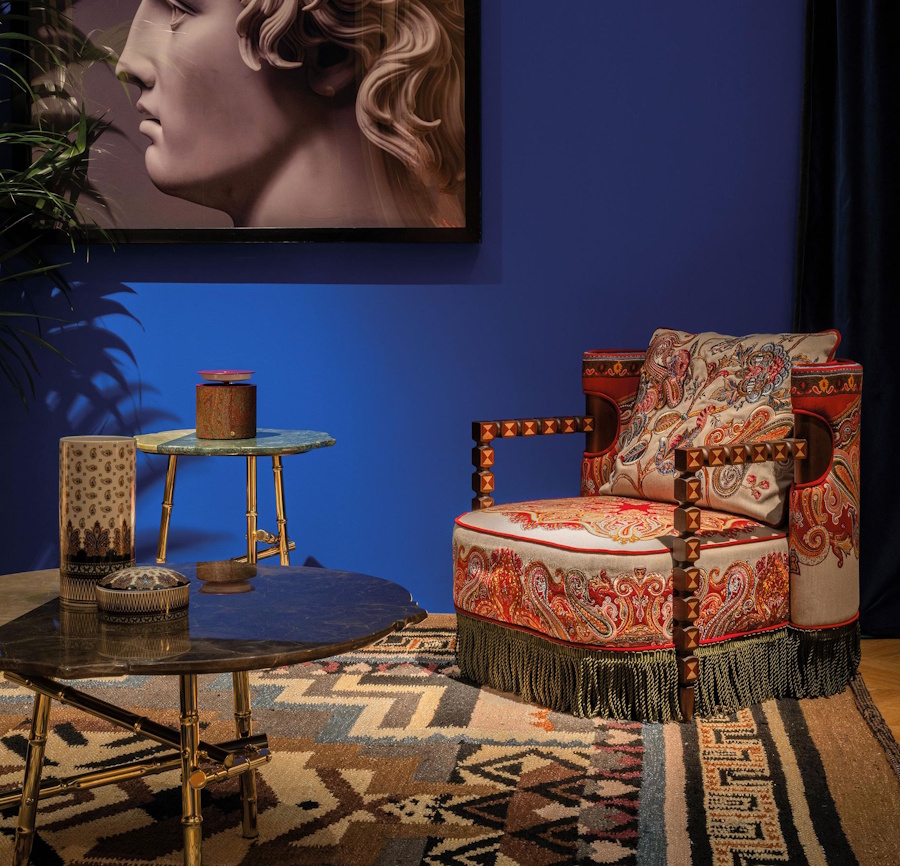 Новая коллекция Etro Home Interiors - вдохновение в стиле ар-деко