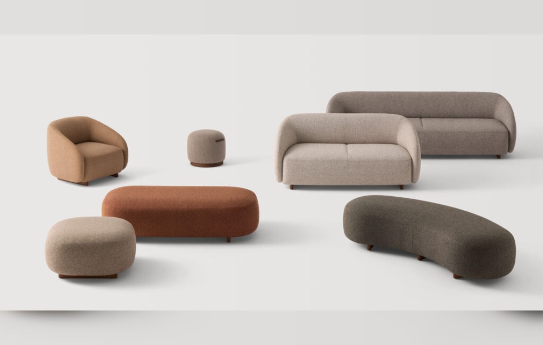 Трёхместный диван ONEM от фабрики INCLASS модель Three seater sofa