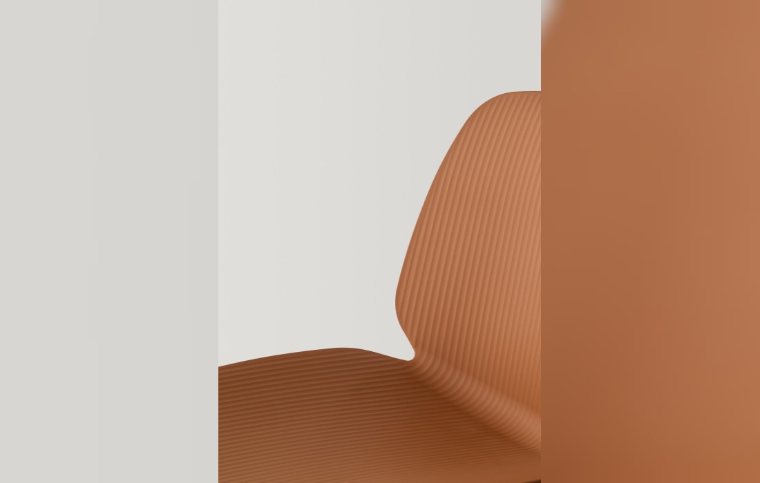 Стул OSWELL от фабрики INCLASS модель Chair with sled frame stackable
