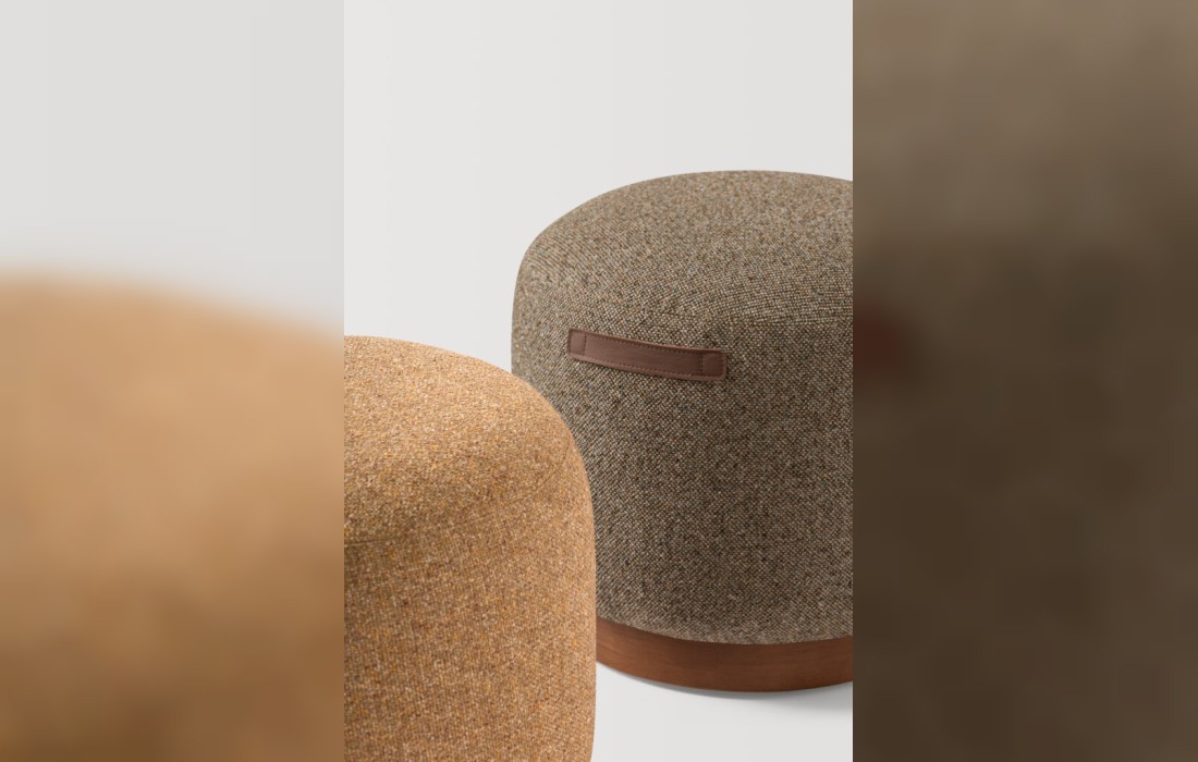 Пуф AMBER от фабрики INCLASS модель Pouf 50x50cm