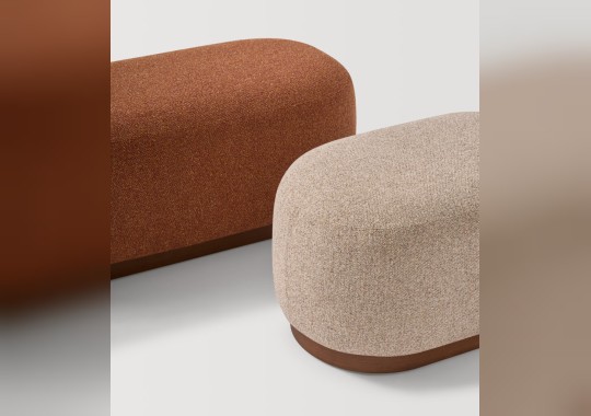 Пуф AMBER от фабрики INCLASS модель Pouf 50x80cm