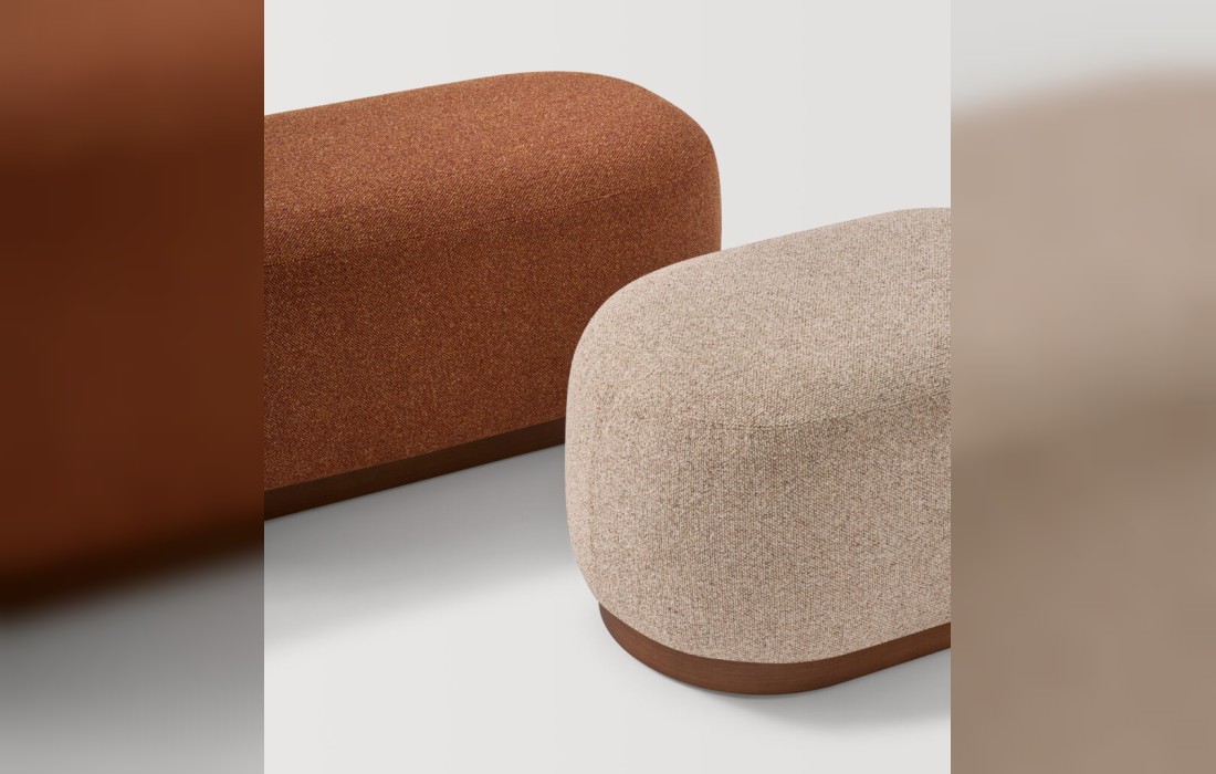 Пуф AMBER от фабрики INCLASS модель Pouf 50x80cm
