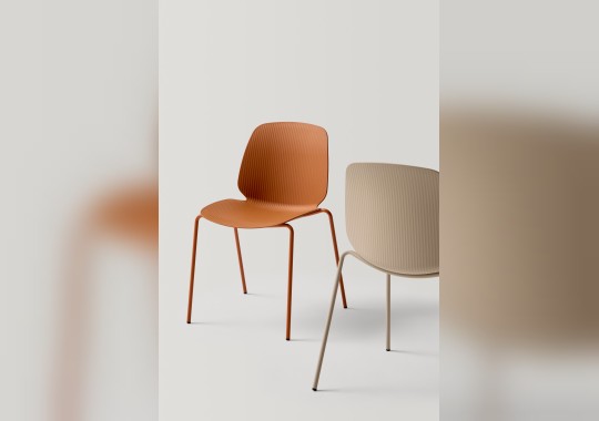 Кресло OSWELL от фабрики INCLASS модель Armchair with sled frame stackable