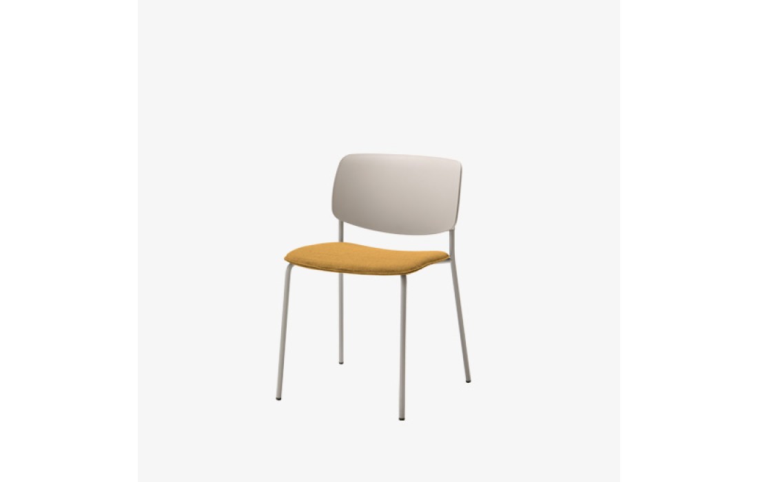 Стул ARYN от фабрики INCLASS модель Chair with 4 leg frame and upholstered seat