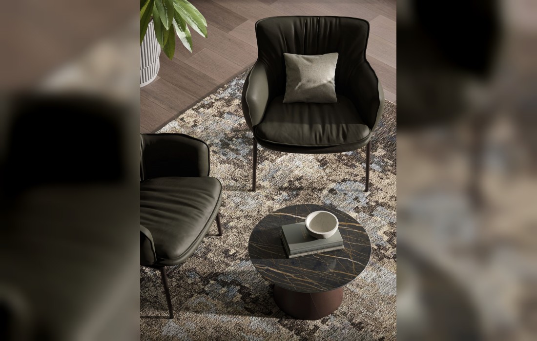 Кресло поворотное модель Rhonda lounge от Cattelan Italia