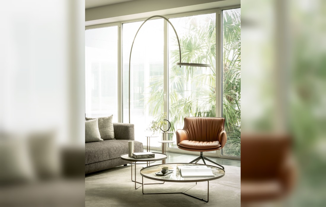 Кресло поворотное модель Rhonda lounge от Cattelan Italia