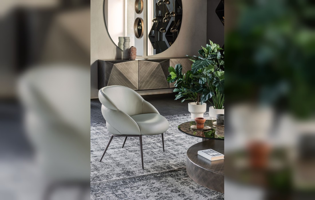 Кресло Camilla lounge от фабрики Cattelan