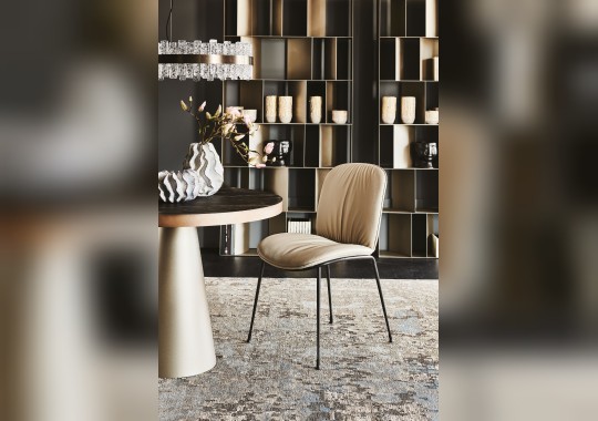 Кожаный стул Tina от Cattelan Collection 2019