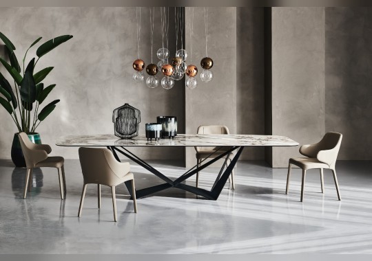 Обеденный стол Skorpio Keramik от Cattelan Italia