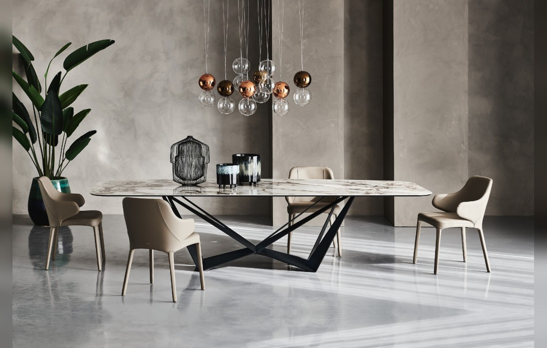 Обеденный стол Skorpio Keramik от Cattelan Italia
