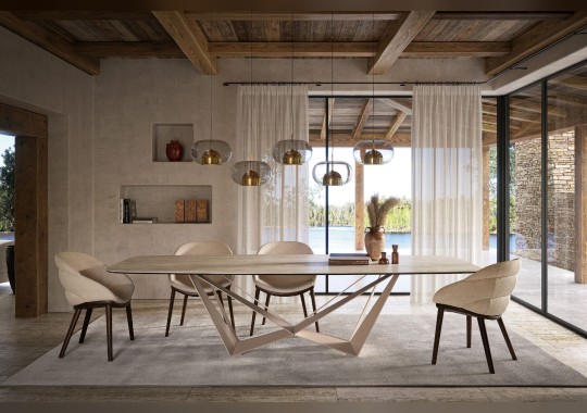 Обеденный стол Skorpio Keramik от Cattelan Italia