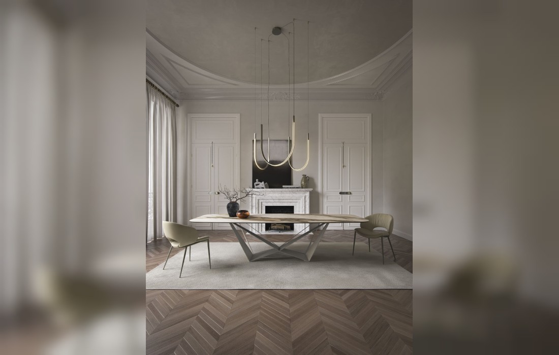 Обеденный стол Skorpio Keramik от Cattelan Italia