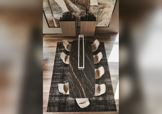 Обеденный стол Skorpio Keramik от Cattelan Italia