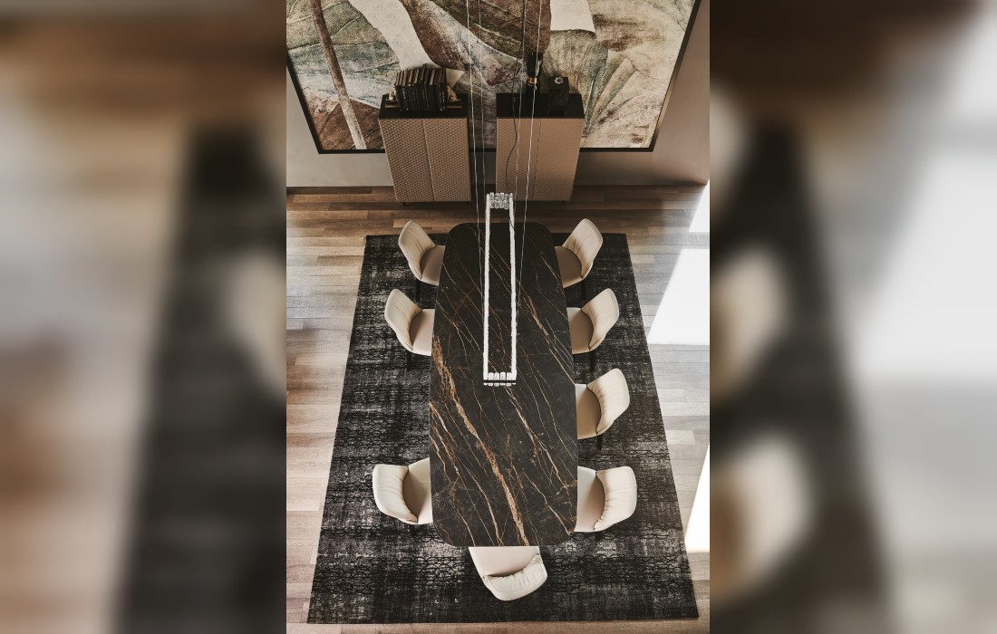 Обеденный стол Skorpio Keramik от Cattelan Italia