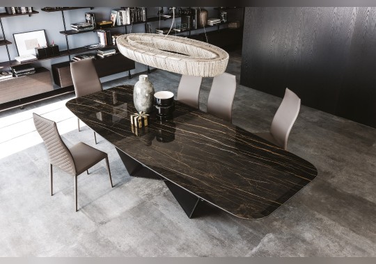 Обеденный стол Skorpio Keramik от Cattelan Italia