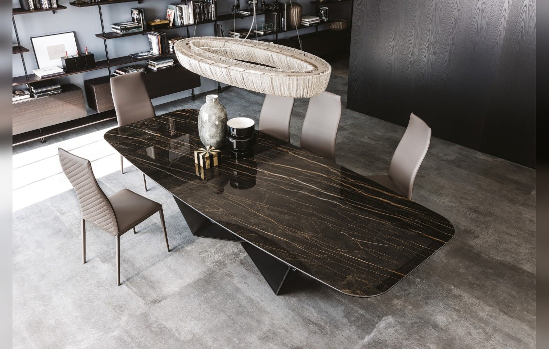 Обеденный стол Skorpio Keramik от Cattelan Italia