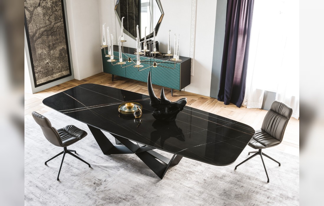 Обеденный стол Skorpio Keramik от Cattelan Italia