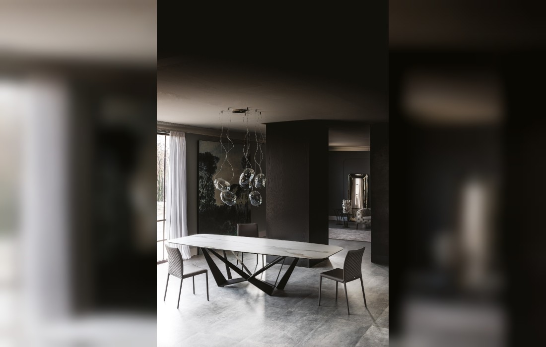 Обеденный стол Skorpio Keramik от Cattelan Italia