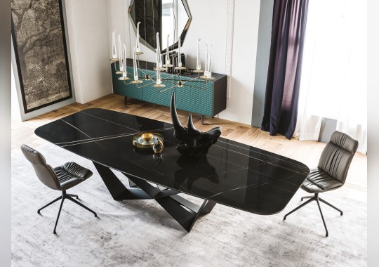 Обеденный стол Skorpio Keramik от Cattelan Italia