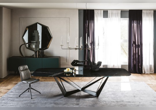 Обеденный стол Skorpio Keramik от Cattelan Italia