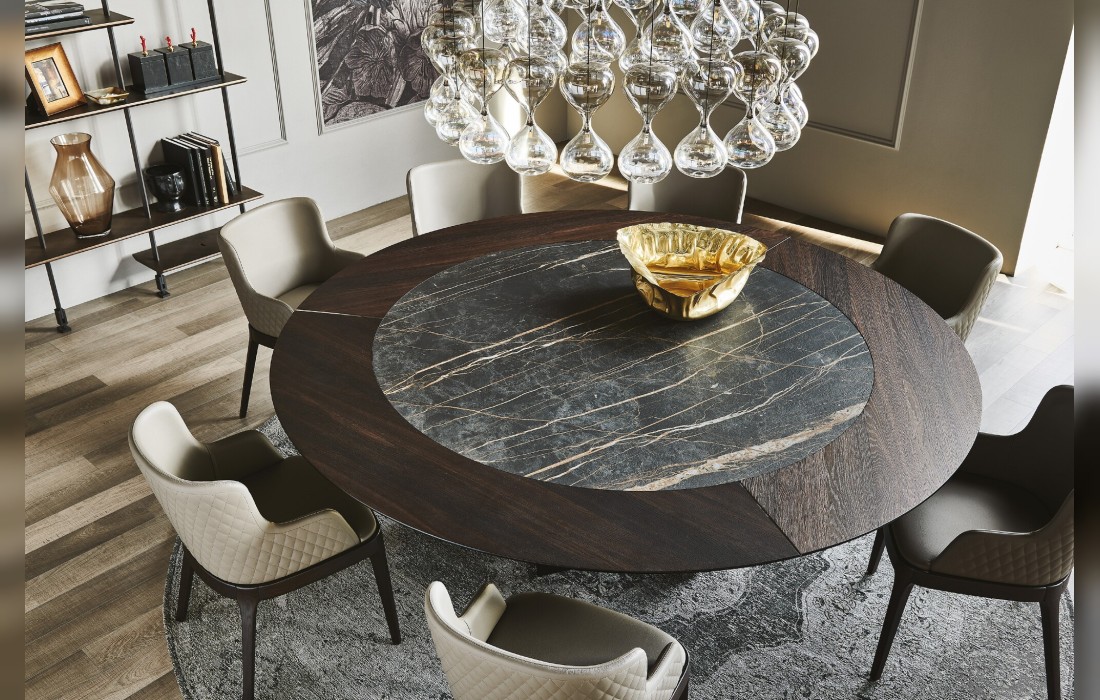 Круглый стол Cattelan (Каттелан) - Skorpio Ker-Wood Round