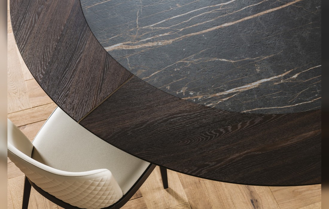 Круглый стол Cattelan (Каттелан) - Skorpio Ker-Wood Round