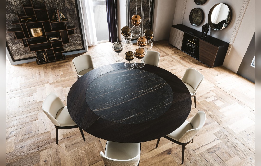 Круглый стол Cattelan (Каттелан) - Skorpio Ker-Wood Round