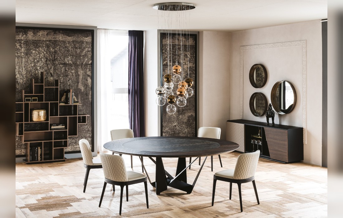 Круглый стол Cattelan (Каттелан) - Skorpio Ker-Wood Round