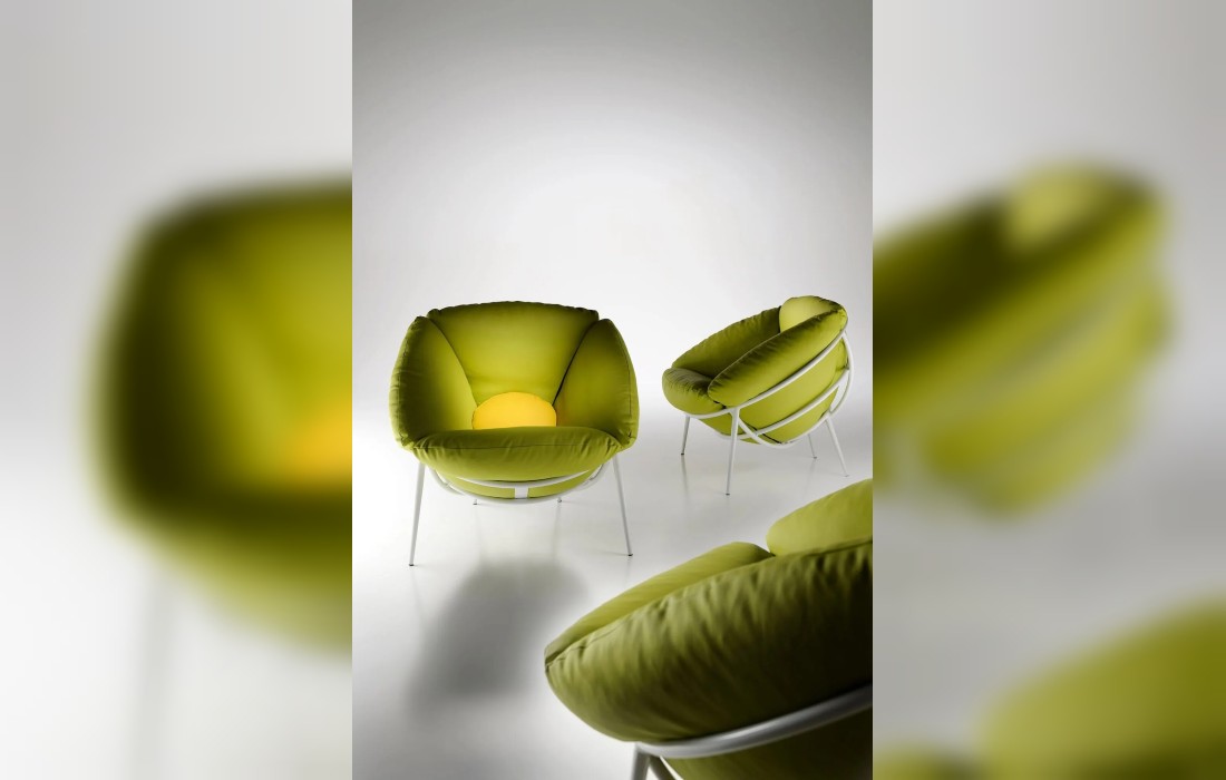 Уличное кресло Bloom фабрики Altek Italia Design — дизайн Paolo Ceola