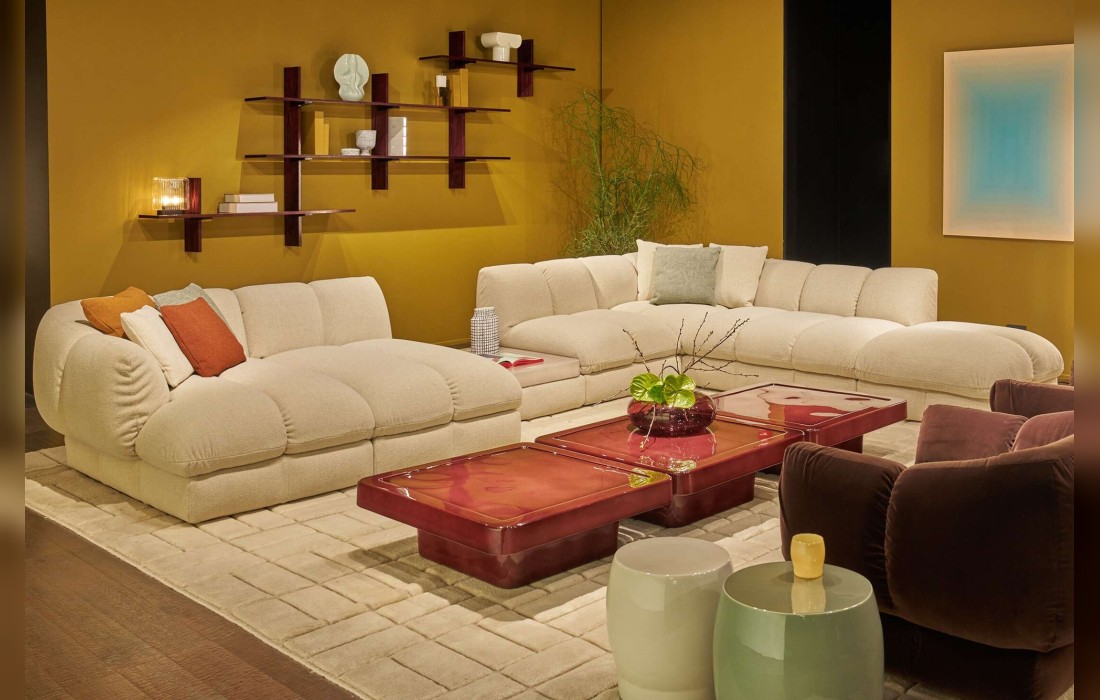Диван Ardys фабрики Cassina — дизайн Патрисии Уркиолы