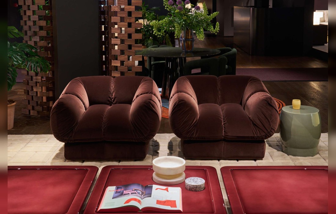 Кресло Ardys фабрики Cassina — дизайн Патрисии Уркиолы